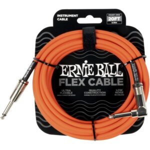 ERNIE BALL JACK/JACK COUDÉ 6M ORANGE