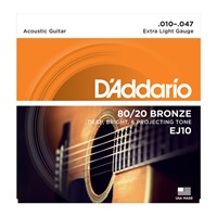 D'ADDARIO BRONZE 80/20 X-LIGHT 10-14-23-30-39-47