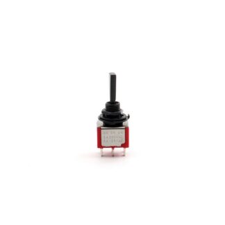 MINI ON-ON-ON DPDT BLACK FLAT