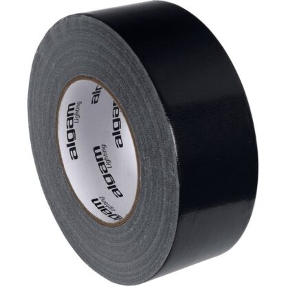 ALGAM RUBANS ADHÉSIFS TOILÉS - ROULEAU ADHÉSIF TISSÉ NOIR 50 MÈTRES – Image 2
