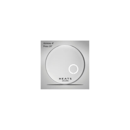 HEATS HEATS® - ANNEAU DE RENFORT 4" BLANC - GROSSE CAISSE – Image 2
