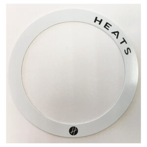 HEATS HEATS® - ANNEAU DE RENFORT 5" BLANC