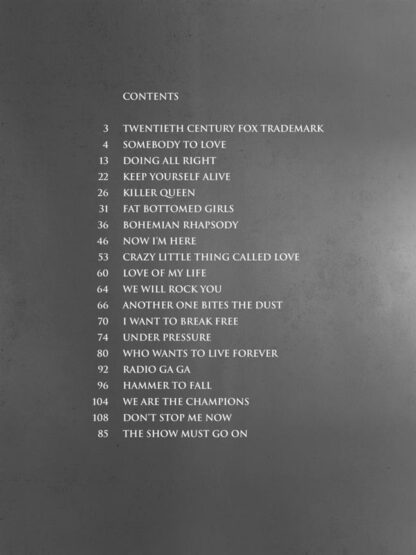 BOHEMIAN RHAPSODY PIANO VOCAL AND GUITAR – Image 2