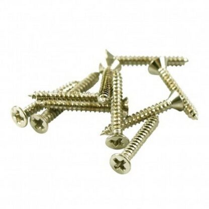 WD MUSIC NICKEL HUMBUCKER MOUNTING RING SCREWS HMRSC