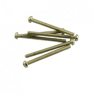WD MUSIC NICKEL HUMBUCKER HEIGHT ADJUSTMENT SCREWS HPHC