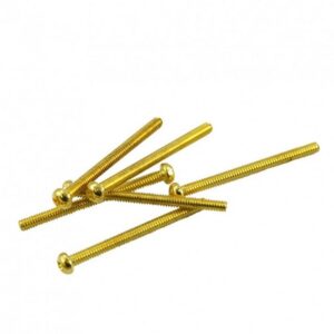 WD MUSIC GOLD PLATED HUMBUCKER HEIGHT ADJUSTMENT SCREWS HPHG