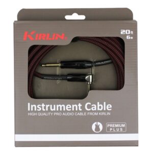 KIRLIN CABLE 6M JACK JACK COUDE