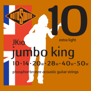 ROTOSOUND JUMBO KING PHOSPHORE BRONZE 10-50