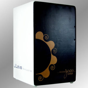J. LEIVA CAJON ZOCO 2.0 BLACK AND WHITE LACQUERED