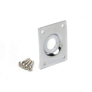 FRED PLAQUE JACK RECTANGULAIRE CHROME AVEC CUVETTE