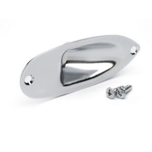GOTOH PLAQUE JACK STRAT CHROME