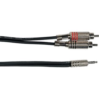 YELLOW CABLE CABLE AUDIO MINI JACK RCA