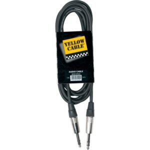 YELLOW CABLE JACK STEREO 3M