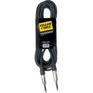YELLOW CABLE JACK STEREO 6M