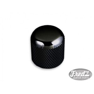 SACHET DE 2 DOMES KNOB BLACK 18MM DIAM 18MM HAUT