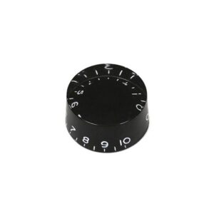 SPEED KNOBS US POTS (24 SPLINES) BLACK (x2)