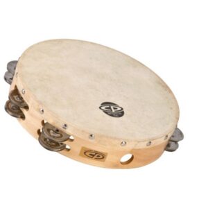 LP TAMBOURINS 10'' DOUBLE ROW W/HEAD CP380