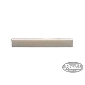 BONE SADDLE BLANK WHITE 83X12X3.2MM