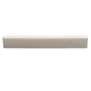 BONE SADDLE BLANK WHITE 83X12X3.2MM