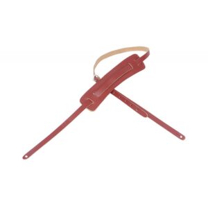 LEVY'S SANGLE CUIR AVEC EPAULETTE BURGUNDY