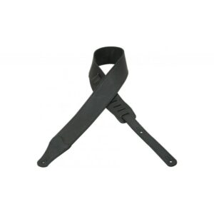 LEVY'S SANGLE CUIR SOUPLE 6.4 CM BLACK