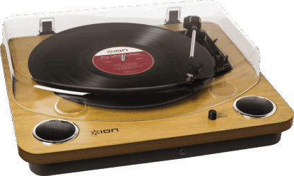 ION PLATINE VINYLE MAX LP WOOD