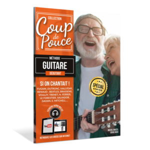 COUP DE POUCE GUITARE SENIOR AVEC FICHIERS AUDIO ET VIDÉOS INCLUS