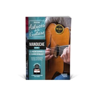 COUP DE POUCE ASTUCES GUITARE MANOUCHE VOL2 LIVRE ET CD