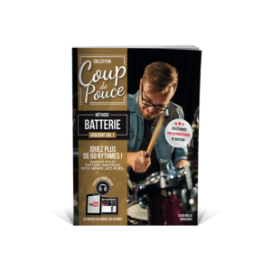 COUP DE POUCE METHODE DEBUTANT BATTERIE VOL 1