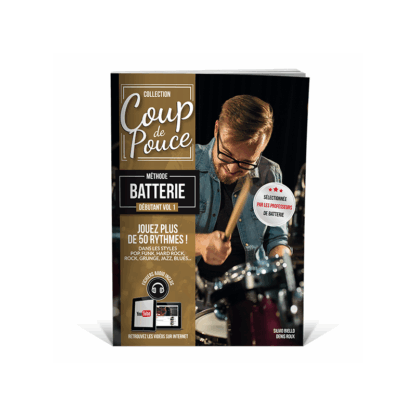COUP DE POUCE METHODE DEBUTANT BATTERIE VOL 1