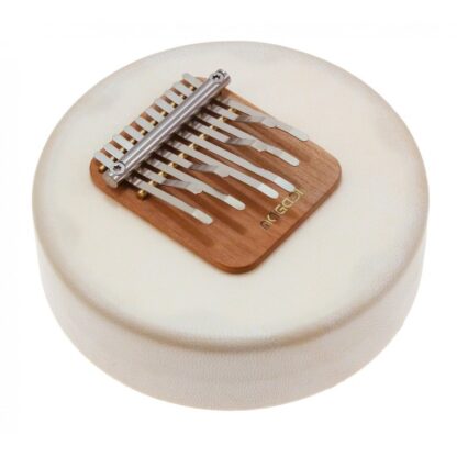 MAGADI M10-1 - MOON KALIMBA - PEAU NATURELLE - 10 LAMES