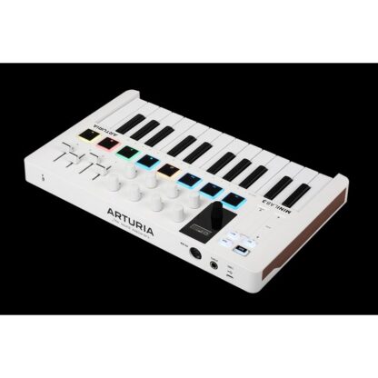 ARTURIA CLAVIER MAITRE 25 NOTES USB 8 PADS BLANC – Image 3