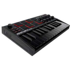 AKAI CLAVIER MAITRE MPK USB 25 MINI NOTES BLACK