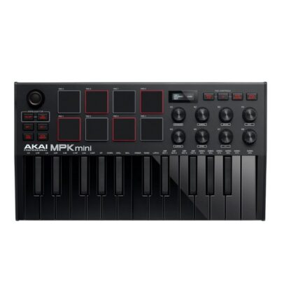 AKAI CLAVIER MAITRE MPK USB 25 MINI NOTES BLACK – Image 3