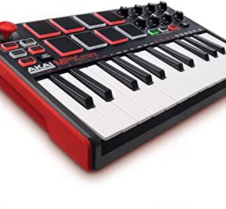 AKAI CLAVIER MAITRE MPK USB 25 MINI NOTES 8 PADS