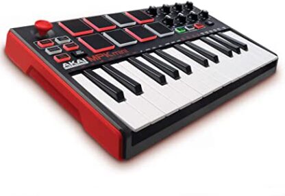 AKAI CLAVIER MAITRE MPK USB 25 MINI NOTES 8 PADS