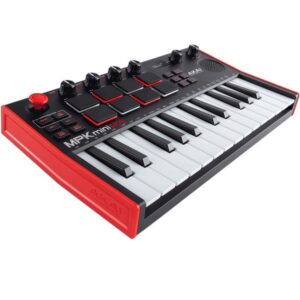 AKAI CLAVIER MAITRE MPK USB 25 MINI NOTES 128 SONS 8 PADS
