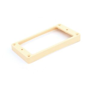 CONTOUR MICRO HUMBUCKER COURBE TYPE LP POSITION CHEVALET PLASTIQUE CREAM