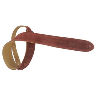 LEVY'S SANGLE DAIM 5 CM BURGUNDY