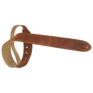 LEVY'S SANGLE DAIM 5 CM BROWN