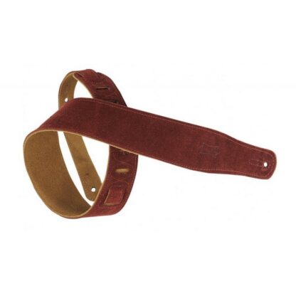 LEVY'S SANGLE DAIM 6.35 CM BURGUNDY
