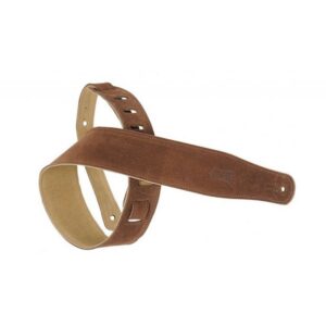 LEVY'S SANGLE DAIM 6.35 CM BROWN
