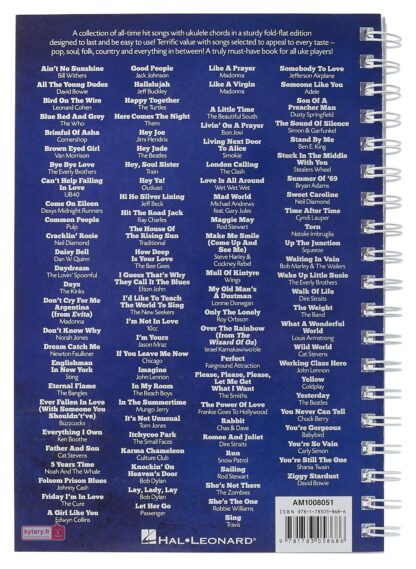 101 HITS FOR UKULELE (BLUE BOOK) – Image 2