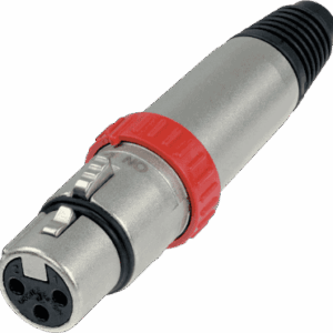 NEUTRIK FICHE FEMELLE XLR 3 POINTS AVEC SWITCH NC3FXS