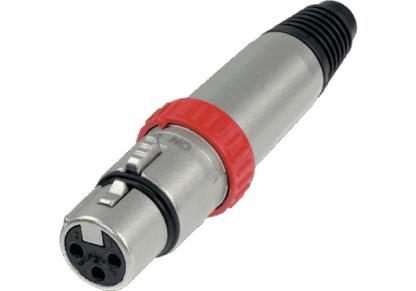 NEUTRIK FICHE FEMELLE XLR 3 POINTS AVEC SWITCH NC3FXS