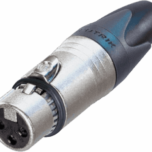 NEUTRIK FICHE FEMELLE XLR 3 PÔLES SÉRIE XX NC3FXX
