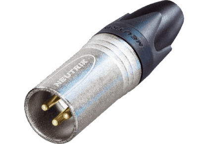 NEUTRIK FICHE MÂLE XLR 3 POLES SÉRIE XX ENE NC3MXX