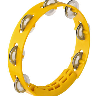 TAMBOURIN NINO ABS 8'' JAUNE