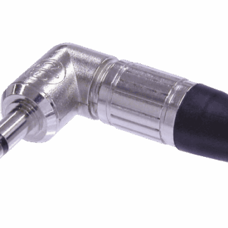 NEUTRIK FICHE MINI JACK COUDÉE 3.5MM AVEC SERRE CÂBLE CORPS NICKEL NTP3RC