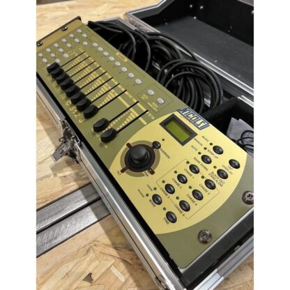 OCCASION NICOLS CONSOLE DMX MASTER C512J DANS SON RACK POUR UTILISATION ET TRANS – Image 2